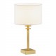Argon ABBANO lampa stołowa 1 pł. 1x15W (max) biały mosiądz szczotkowany 8047