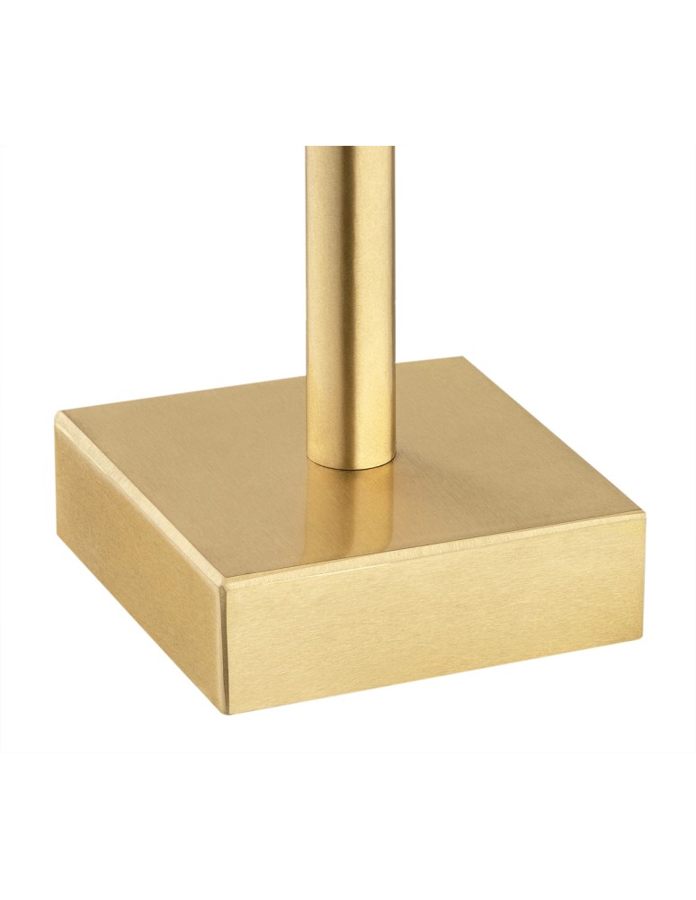 Table lamps with lampshade - Argon ABBANO 1-fl. table lamp 1x15W (max) white brushed brass 8047 - product kolory-swiatla.pl 3