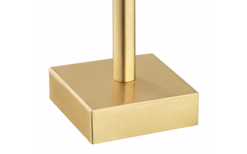 Argon ABBANO lampa stołowa 1 pł. 1x15W (max) biały mosiądz szczotkowany 8047