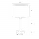 Argon ABBANO lampa stołowa 1 pł. 1x15W (max) biały mosiądz szczotkowany 8047