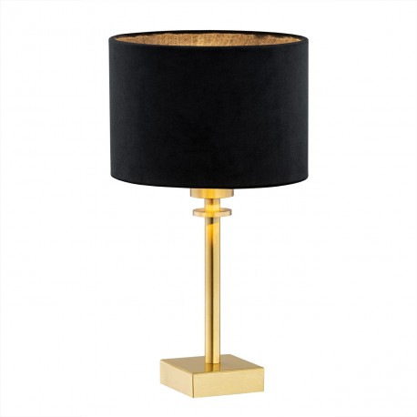 Argon ABBANO lampa stołowa 1 pł. 1x15W (max) czarny mosiądz szczotkowany 8049