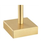 Table lamps with lampshade - Argon ABBANO 1-fl. table lamp 1x15W (max) black brushed brass 8049 - product 3