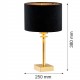 Argon ABBANO lampa stołowa 1 pł. 1x15W (max) czarny mosiądz szczotkowany 8049