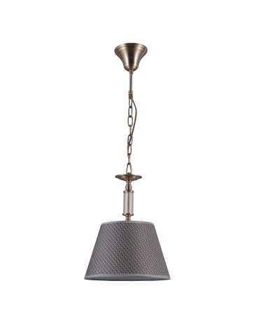 ITALUX ZANOBI Pendant Grey 1xE14 PND-43272-1