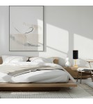 Table lamps with lampshade - Argon ABRUZZO 1 fl. table lamp 1x7W (max) black brushed brass 8031 - product 2