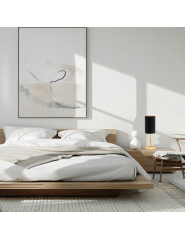 Argon ABRUZZO 1 fl. table lamp 1x7W (max) black brushed brass 8031 - product 2