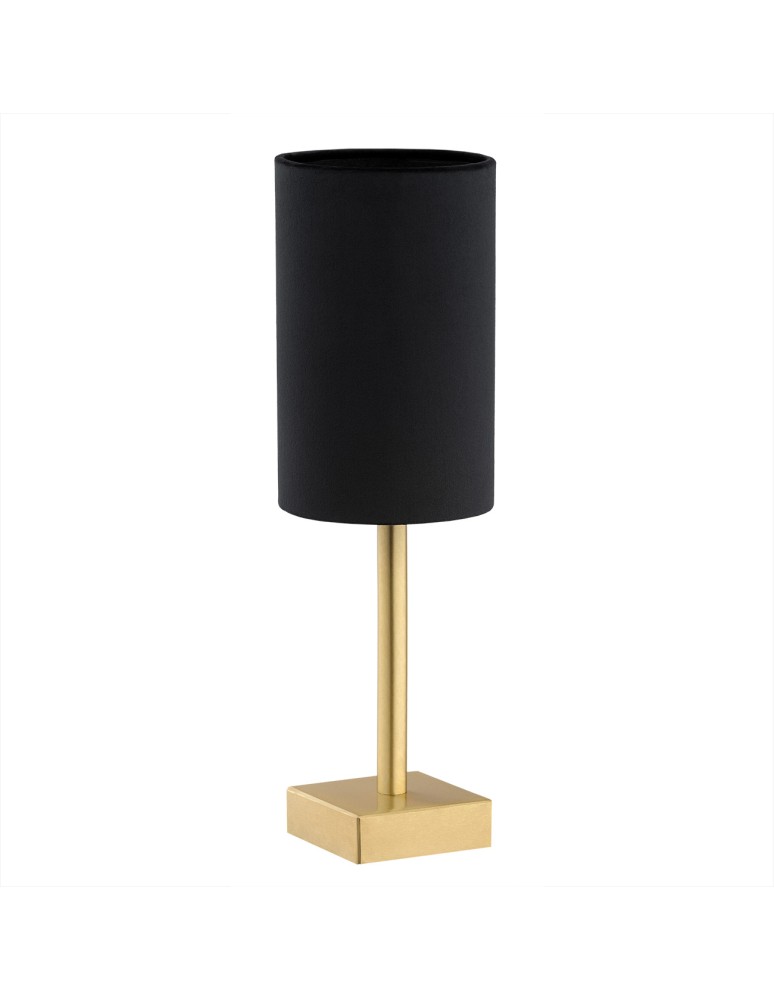 Table lamps with lampshade - Argon ABRUZZO 1 fl. table lamp 1x7W (max) black brushed brass 8031 - product kolory-swiatla.pl 3