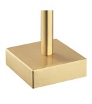 Table lamps with lampshade - Argon ABRUZZO 1 fl. table lamp 1x7W (max) black brushed brass 8031 - product 4