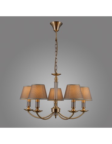 ITALUX ZANOBI Pendant Gray 5xE14 PND-43272-5 - product 2