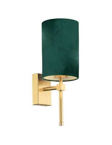 Argon ABRUZZO wall lamp 1 pł. 1x7W (max) green brushed brass 8109