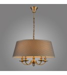 New York style pendant lamps - ITALUX ZANOBI Pendant Gray 5xE14 PND-43272-5A - product 2