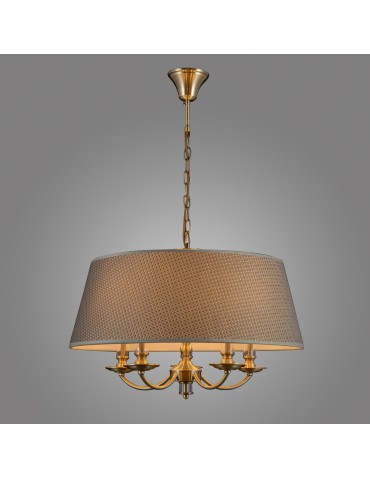 ITALUX ZANOBI Pendant Gray 5xE14 PND-43272-5A - product 2