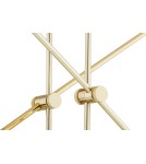 Pendant lamps spheres - Argon ABSOS 1840 4-light pendant lamp with white and brown (marble) lampshades, brass glass frame, brass-plated steel - product 6