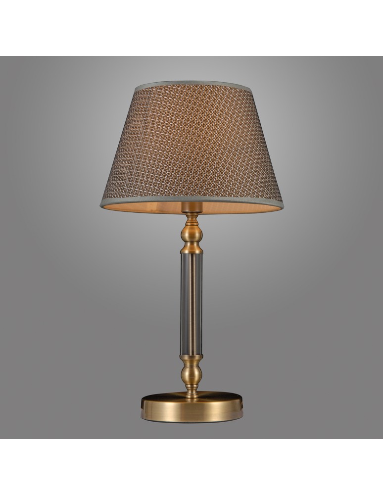 Table lamps with lampshade - ITALUX ZANOBI Desk Gray 1xE14 TB-43272-1 - product kolory-swiatla.pl 2