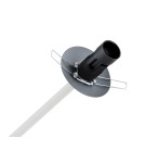 Pendant lamps spheres - Argon ABSOS 1841 4-light pendant lamp with white and brown (marble) lampshades, cream white glass frame, lacquered steel - product 8