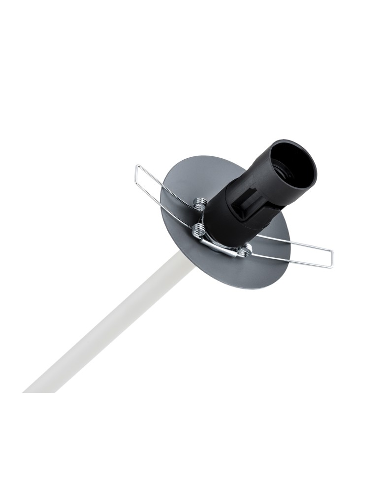 Pendant lamps spheres - Argon ABSOS 1841 4-light pendant lamp with white and brown (marble) lampshades, cream white glass frame, lacquered steel - product kolory-swiatla.pl 8