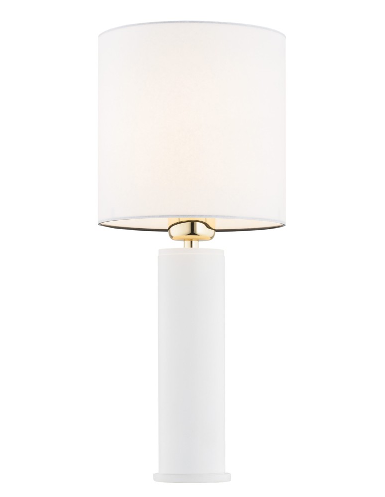 Glamour table lamps - Argon ALMADA 1 fl. table lamp 1x15W (max) white white structure 4231 - product kolory-swiatla.pl 1