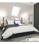 Modern table lamps - Argon ALMADA 1 fl. table lamp 1x15W (max) white black structure 4233 - product 2