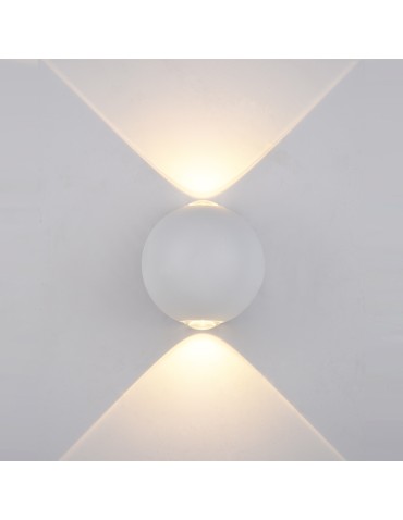 ITALUX CARSOLI Wall lamp White LED 3000K IP54 PL-308W