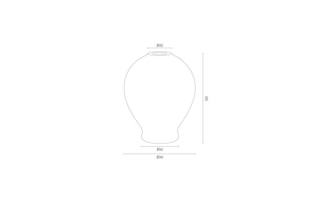 Argon AMARYLIS lampa stołowa 1 pł. 1x15W (max) opal mat 4095
