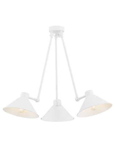 Argon ALTEA 3 fl. pendant lamp 3x15W (max) white structure 1451