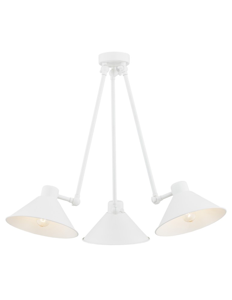 Argon ALTEA lampa wisząca 3 pł. 3x15W (max) biały struktura 1451