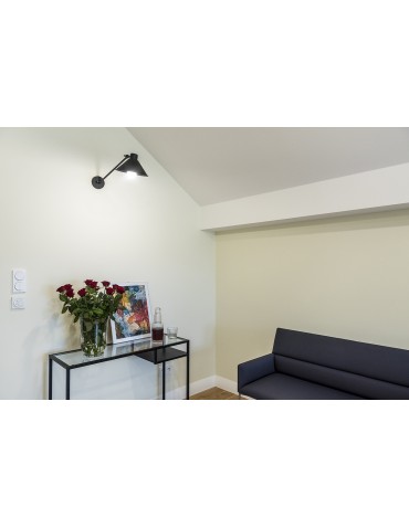 Argon ALTEA wall lamp 1 pł. 1x15W (max) black structure 4072 - product 2