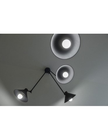 Argon ALTEA lampa wisząca 3 pł. 3x15W (max) czarny struktura 1452 - produkt 2