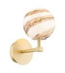 Wall lamps spheres - Argon ARUBA 8500 glass, brass - product 1
