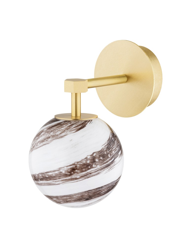 Wall lamps spheres - Argon ARUBA 8500 glass, brass - product kolory-swiatla.pl 4