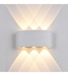 Outdoor wall lamps - ITALUX GILBERTO Wall lamp White LED 3000K IP54 PL-232W - product 1