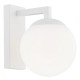 Argon ASPEN kinkiet 1 pł. 1x15W (max) opal mat biały struktura 3733