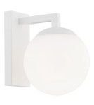 Wall lamps spheres - Argon ASPEN wall lamp 1 pł. 1x15W (max) opal mat white structure 3733 - product 1