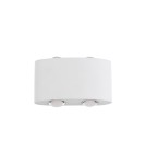 Outdoor wall lamps - ITALUX GILBERTO Wall lamp White LED 3000K IP54 PL-261W - product 2