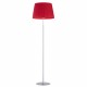 Argon ASTI lampa podłogowa 1 pł 1x15W (max) czerwony chrom 3848