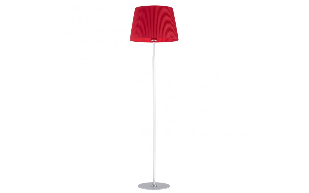 Argon ASTI lampa podłogowa 1 pł 1x15W (max) czerwony chrom 3848
