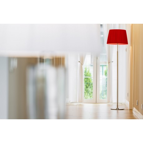 Argon ASTI lampa podłogowa 1 pł 1x15W (max) czerwony chrom 3848