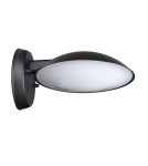 Outdoor wall lamps - ITALUX PIOMBINO Wall lamp Black LED 3000K IP44 6691/BK-9 - product 1