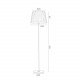 Argon ASTI lampa podłogowa 1 pł 1x15W (max) czerwony chrom 3848