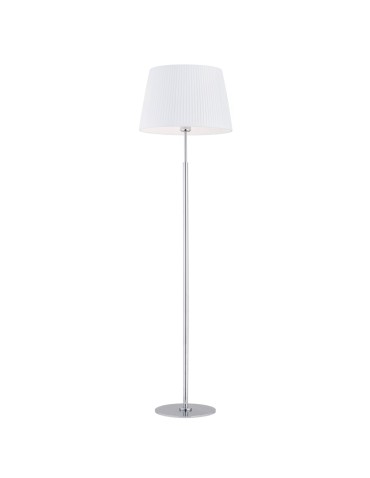 Argon ASTI floor lamp 1 pł 1x15W (max) white chrome 3849