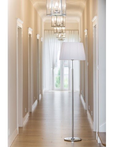 Argon ASTI floor lamp 1 pł 1x15W (max) white chrome 3849 - product 2