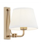 Wall lamps with lampshade - Argon ATRANI wall lamp 1 pł. 1x15W (max) cream old gold 8353 - product 1