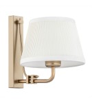 Wall lamps with lampshade - Argon ATRANI wall lamp 1 pł. 1x15W (max) cream old gold 8353 - product 2