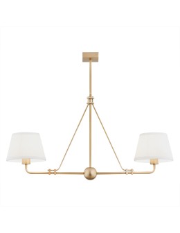 Argon ATRANI żyrandol 2 pł. 2x15W (max) śmietankowy stare złoto 7176