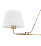 Chandelier with lampshade - Argon ATRANI 2 fl. chandelier 2x15W (max) cream old gold 7176 - product 4
