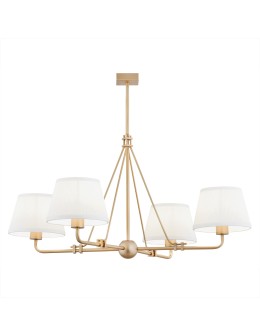 Argon ATRANI żyrandol 4 pł. 4x15W (max) śmietankowy stare złoto 1823