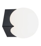 Wall lamps spheres - Argon AUSTIN wall lamp 1 pł. 1x7W (max) opal mat black mat 4715 - product 1