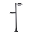 Standing garden lamps - ITALUX PIOMBINO Standing Black LED 3000K IP44 66950-2/BK-9 - product 1