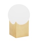 Decorative table lamps - Argon AUSTIN 1 fl. table lamp 1x7W (max) opal matt brushed brass 4720 - product 1