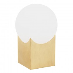 Argon AUSTIN lampa stołowa 1 pł. 1x7W (max) opal mat mosiądz szczotkowany 4720